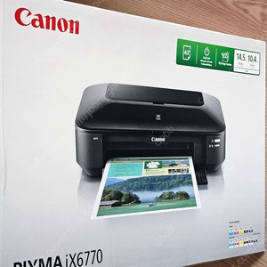 캐논 프린터 canon ix6770 미개봉 팝니다. 칼라 A3