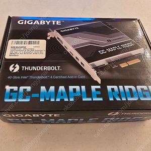 Gigabyte GC-Maple Ridge 박스풀 판매합니다