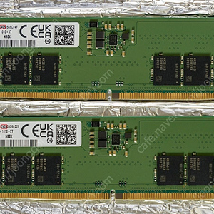 삼성 DDR5램 32G(16GX2개) PC5600 24년 한국 생산품