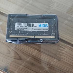 노트북 용 비티즈 DDR4 16gb(3200) 새상품 판매