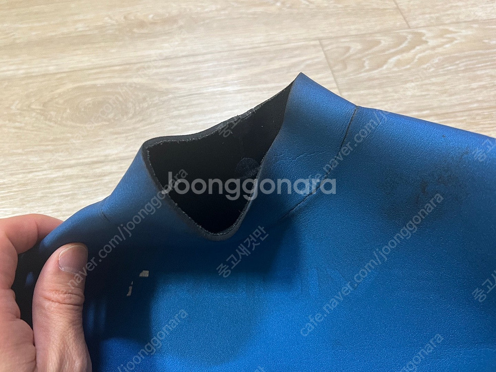 트루다이브 SCS슈퍼컴퍼짓스킨 후드리스 3mm 블루--5