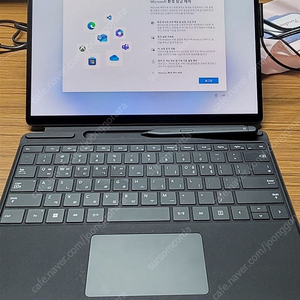 서피스프로9(i5, 16기가램, 256ssd) + 키보드커버 + 슬림펜2