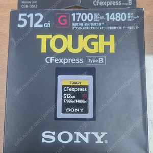 CFexpress Type B 512GB Sony