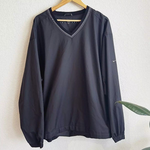 (골프)나이키 골프 V넥 바람막이 자켓 블랙 2XL(115)