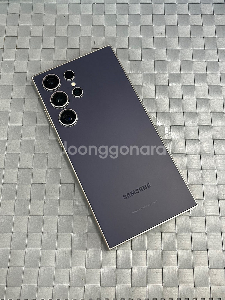 갤럭시S24울트라 퍼플 256G 외관 신폰급컨디션 24...--2