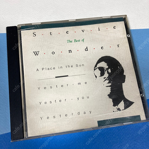 [중고음반/CD] 스티비 원더 베스트앨범 The Best of Stevie Wonder