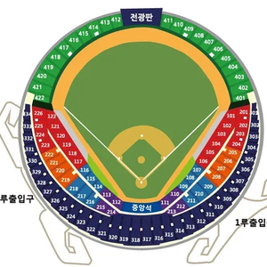 9월 21일 토요일 잠실 LG vs 두산 14시 3루 응원석 2연석