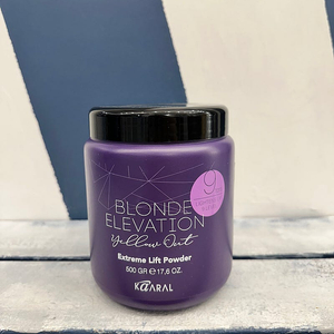 카랄 BLONDE ELEVATION 옐로우 아웃 파우더 탈색약 500g 새상품 판매 합니다.