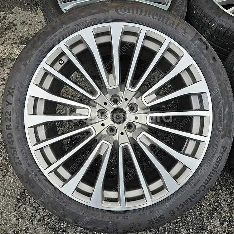 Bmw X7(G07) 22인치 정품 무기스 휠타이어셋....--2