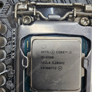 i5-6500, h110m 메인보드, DDR4-3200 8G X2개 팝니다