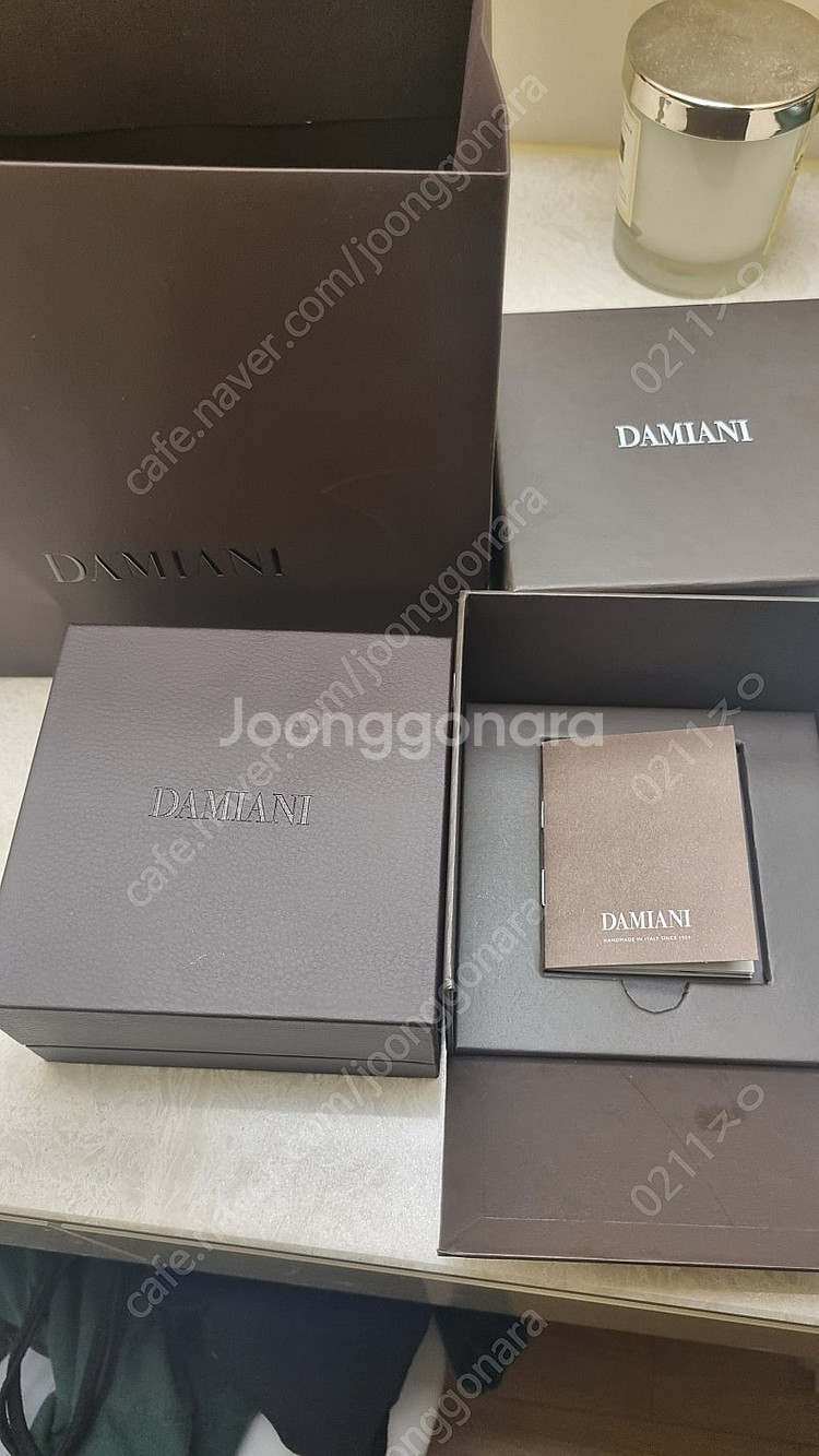 다미아니 벨에포크 화이트골드 와 사파이어 라지 목걸이 ...--6