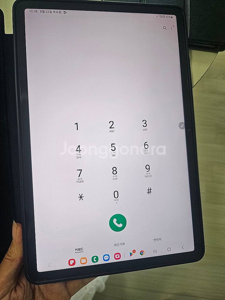 갤럭시탭 S7 셀룰러 상태S급, 펜있음--1