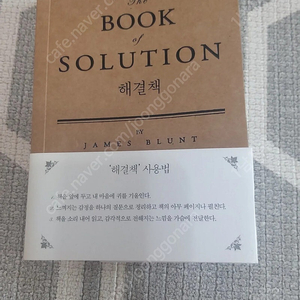 solution 해결책(James Blunt) 내놓습니다.