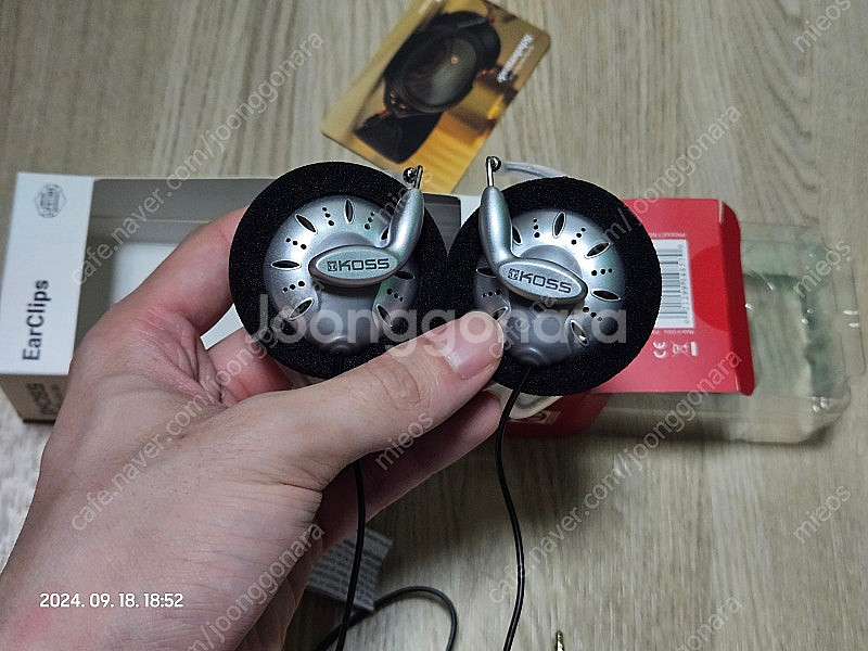 koss ksc75 셰에라자드 국내 정발 정품 풀박스 ...--2
