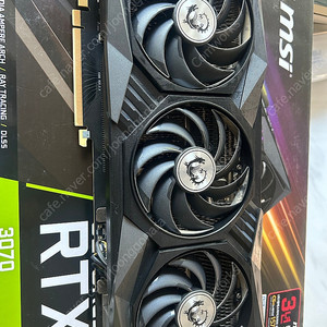 RTX3070 MSI 트리오