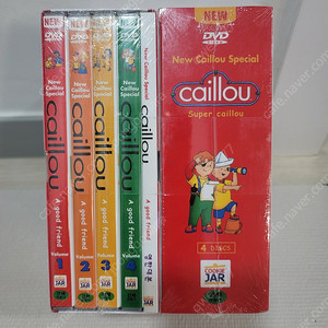 뉴 까이유 스페셜 풀세트 DVD (new caillou special) - ​​미개봉 새것