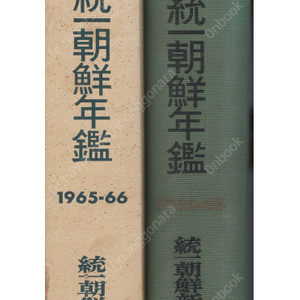 統一朝鮮年鑑 ( 통일조선연감 ) 1965-1966 < 해방 20년 기념 특집> 조선약사 민족해방투쟁사 통일관련 자료 학생운동 언론투쟁 노동운동 농민운동 법령 조약 통계