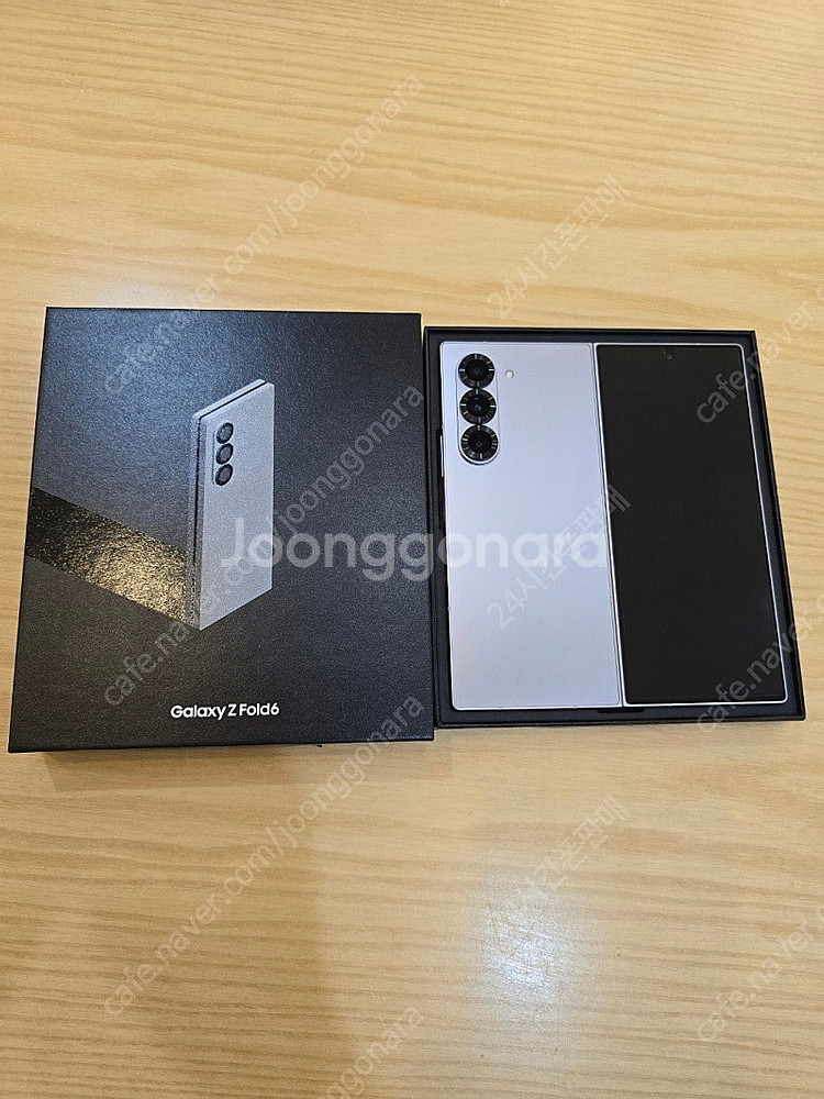 갤럭시z폴드6실버쉐도우512gb 단순개봉미사용폰판매합니...--0