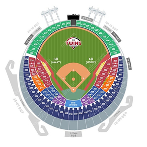 9월 20일(금) LG 대 두산 1루 외야그린석 2연석 판매합니다.