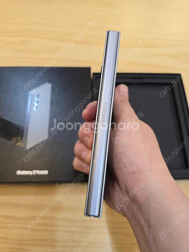 갤럭시z폴드6실버쉐도우512gb 단순개봉미사용폰판매합니...--4