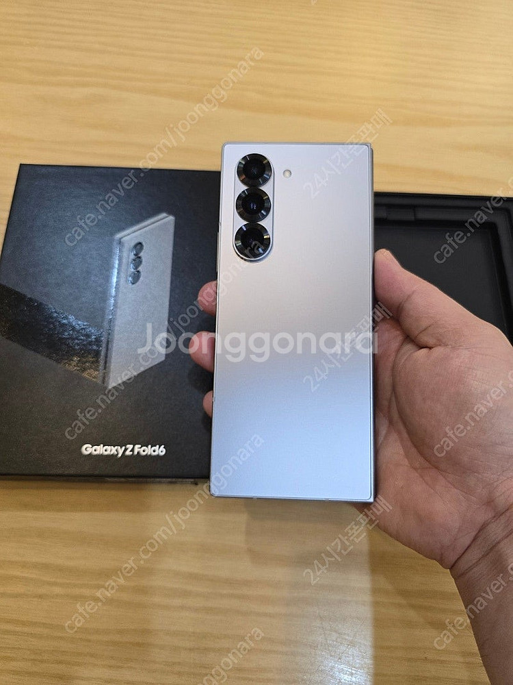 갤럭시z폴드6실버쉐도우512gb 단순개봉미사용폰판매합니...--7