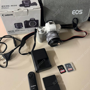 캐논 EOS M50 MARK2 화이트 팔아요