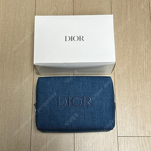 DIOR 디올 데님 파우치 새상품