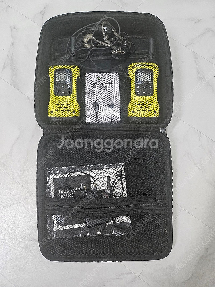 모토로라 T92 방수 무전기 2개셋트 팝니다--0