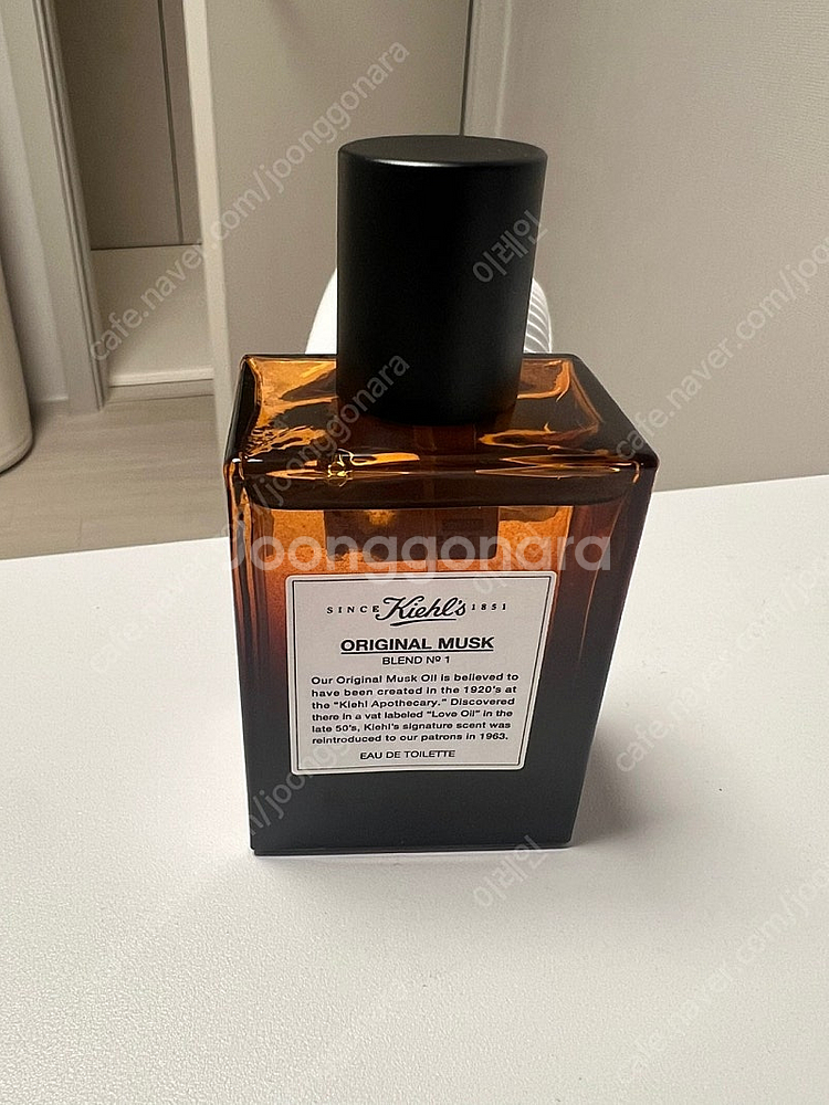 키엘 오리지널 머스크 EDP 50ml 국문탭 팔아요--0