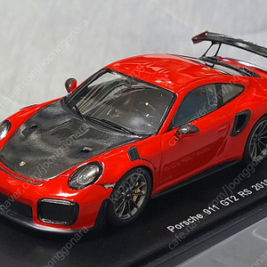 1:43 1/43 포르쉐 911 GT2 RS 레드 레진 다이캐스트 팝니다.