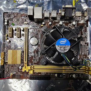 인텔 펜티엄 G3420 CPU, ASUS H81M-A 메인보드, 지포스 GTS450 VGA 카드 (일괄)