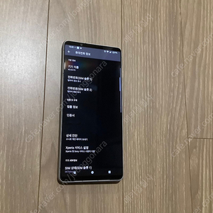 소니 엑스페리아 Xperia 1 VI 256GB 실버 대만판 신품급 상태