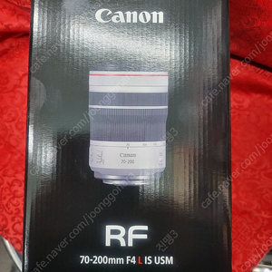 케논 RF70-200 F4 .RF 200-800 미개봉