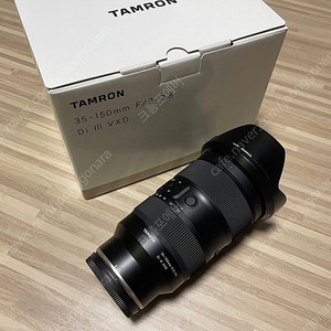 탐론 Z35-150 F2-2.8 렌즈 썬포토 정품 판매합니다. 니콘 Z마운트 35-150