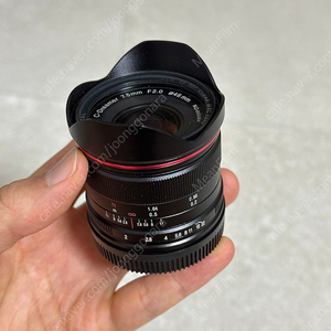 라오와 7.5mm F2.0 초경량버전 (mft 마운트)판매합니다