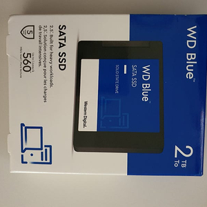 [미개봉] WD Blue SATA SSD 2TB