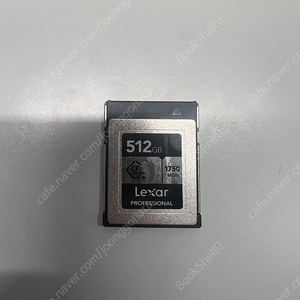 렉사 CFexpress 타입 B 512gb 실버 / Lexar CFexpress type B 512GB 실버 팝니다