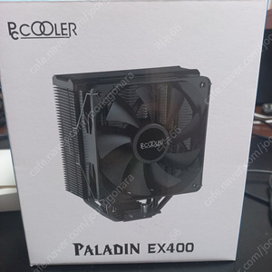 PCCOOLER PALADIN EX400 블랙 팔라딘 CPU 공랭쿨러