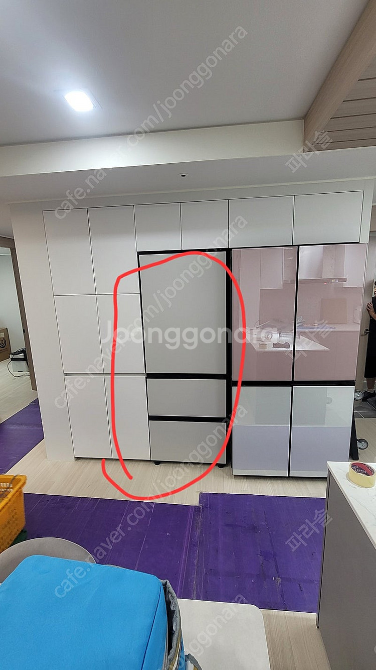 패널 삼성 김치냉장고 패널 비스포크패널--0