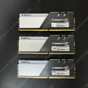 부산 지스킬 램 트라이던트 Z NEO 24GB (8X3) DDR4 3600 cl16 판매합니다.