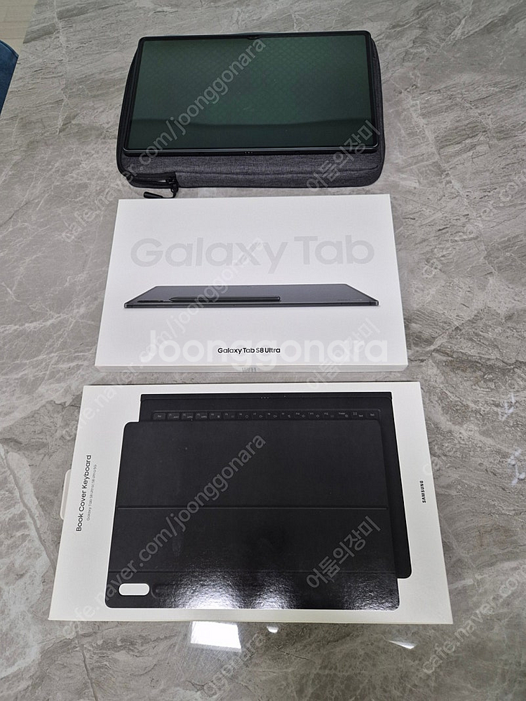 갤럭시S8 울트라 512GB+정품키보드케이스+가방--0
