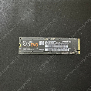 부산 삼성 960 EVO SSD M.2 NVMe 500GB 판매합니다.