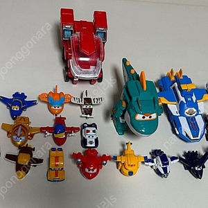 슈퍼윙스 장난감 (티노, 월드로봇, 파워슈트 포함