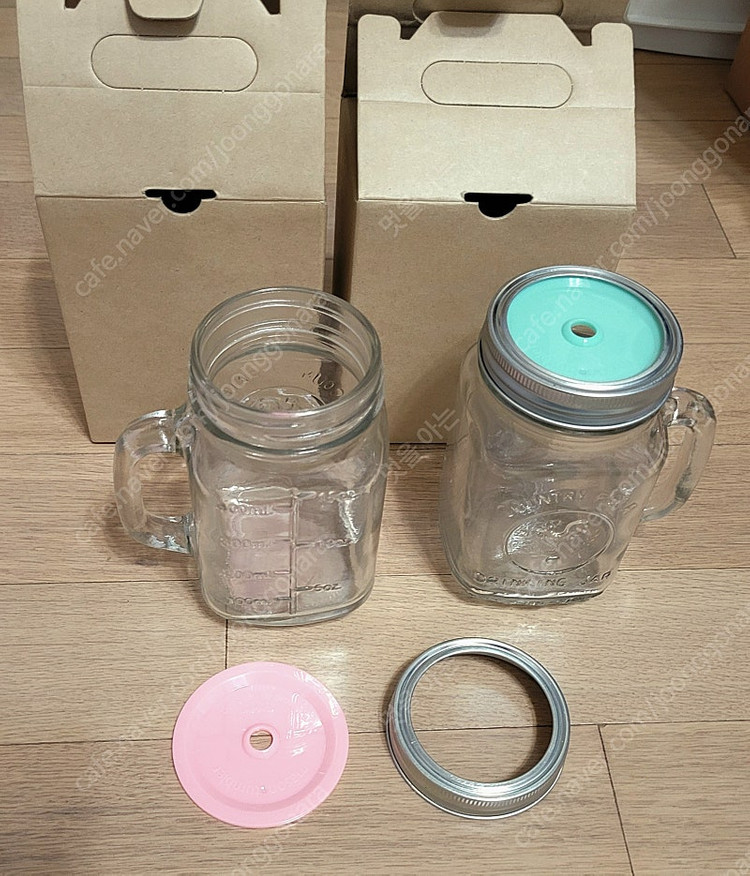 새상품 ifc라지에코커플가방 MAKA빨대강화유리컵 이미지