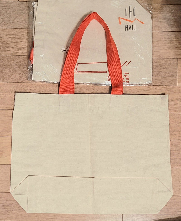 새상품 ifc라지에코커플가방 MAKA빨대강화유리컵 이미지