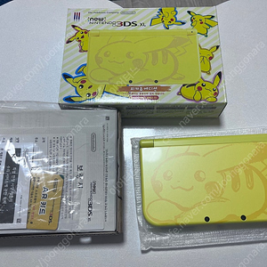 new 닌텐도 3ds xl 피카츄 에디션 - 뉴큰다수 포켓몬 한정판