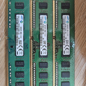 PC3 12800U 4G 2개, 8G 1개