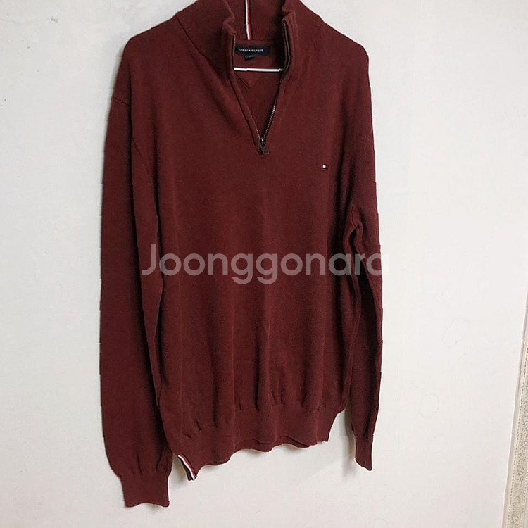 타미힐피거 남성 봄가을 긴팔티 100L--1