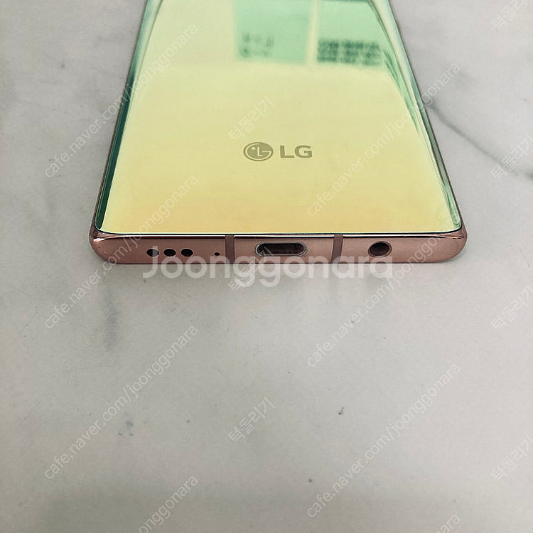LG G9 벨벳 일루전 128기가 잔상없는기기 9만5천...--2