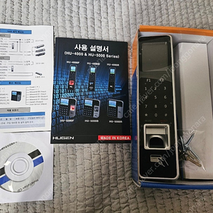 휴젠 HU-4000f 지문인식기 팝니다